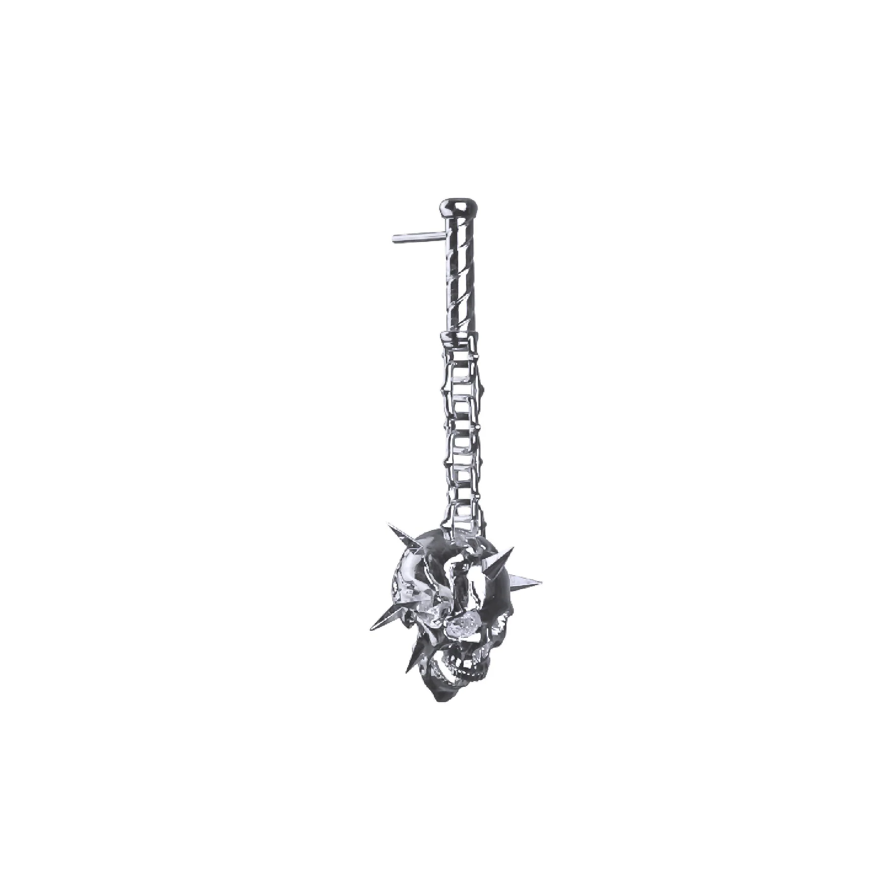 6TH CIRCLE OF HELL EARRING - Image 3