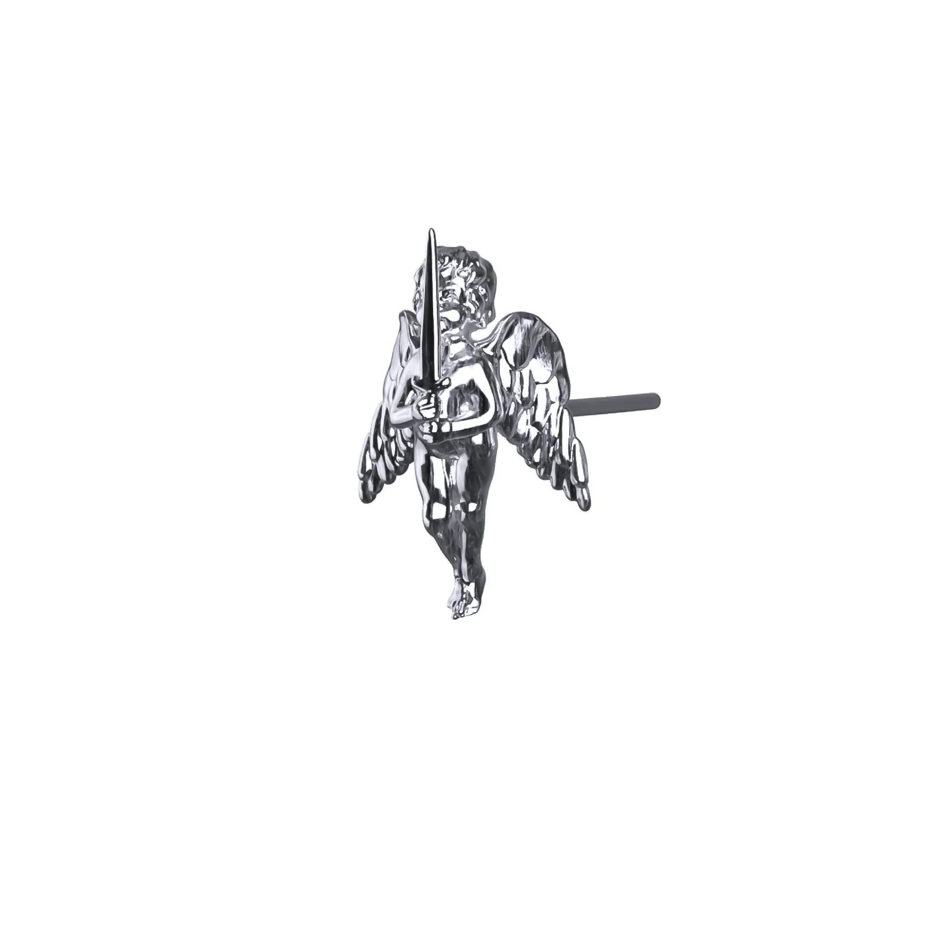 ANGEL EARRING (STUD) - Image 3