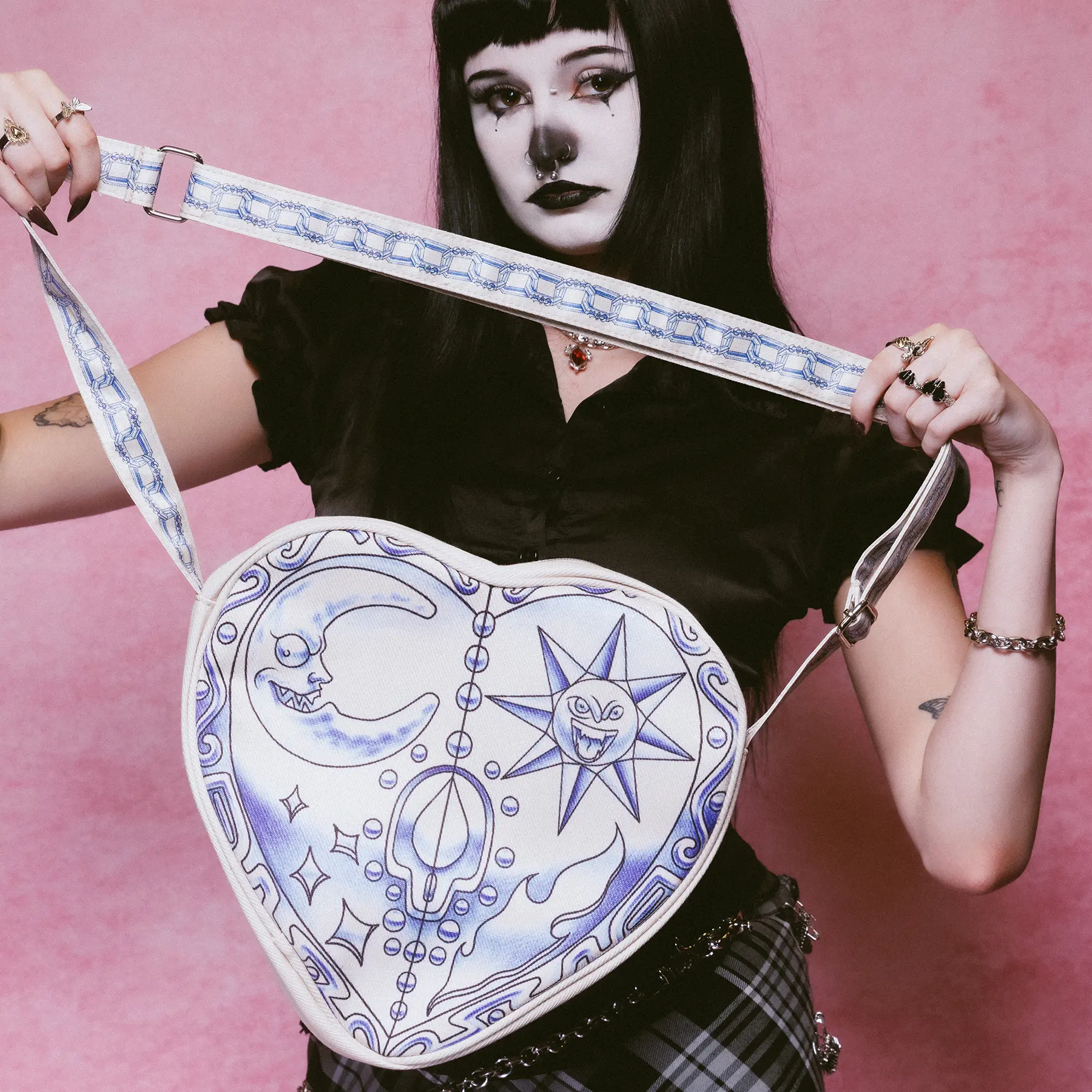 COSMIC HEART TOTE BAG - Image 7