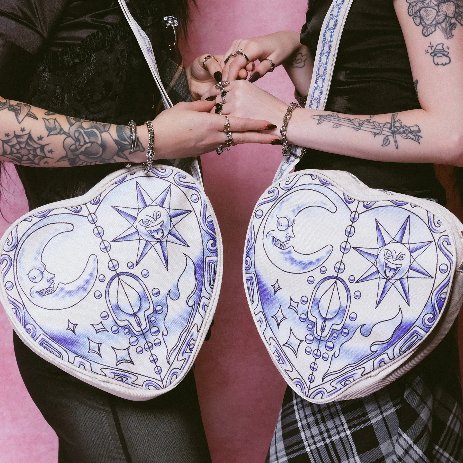 COSMIC HEART TOTE BAG - Image 8