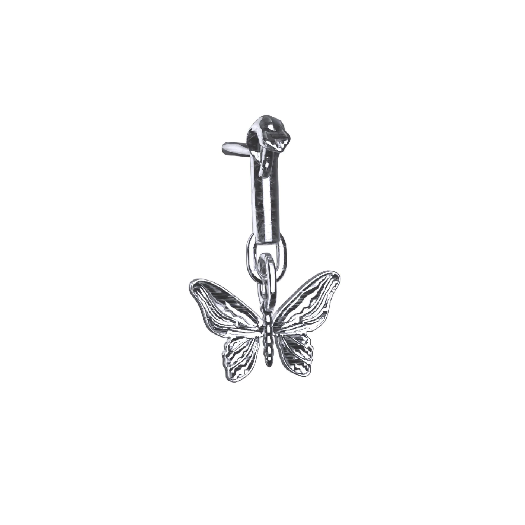 BUTTERFLY EARRING (DANGLE) - Image 3