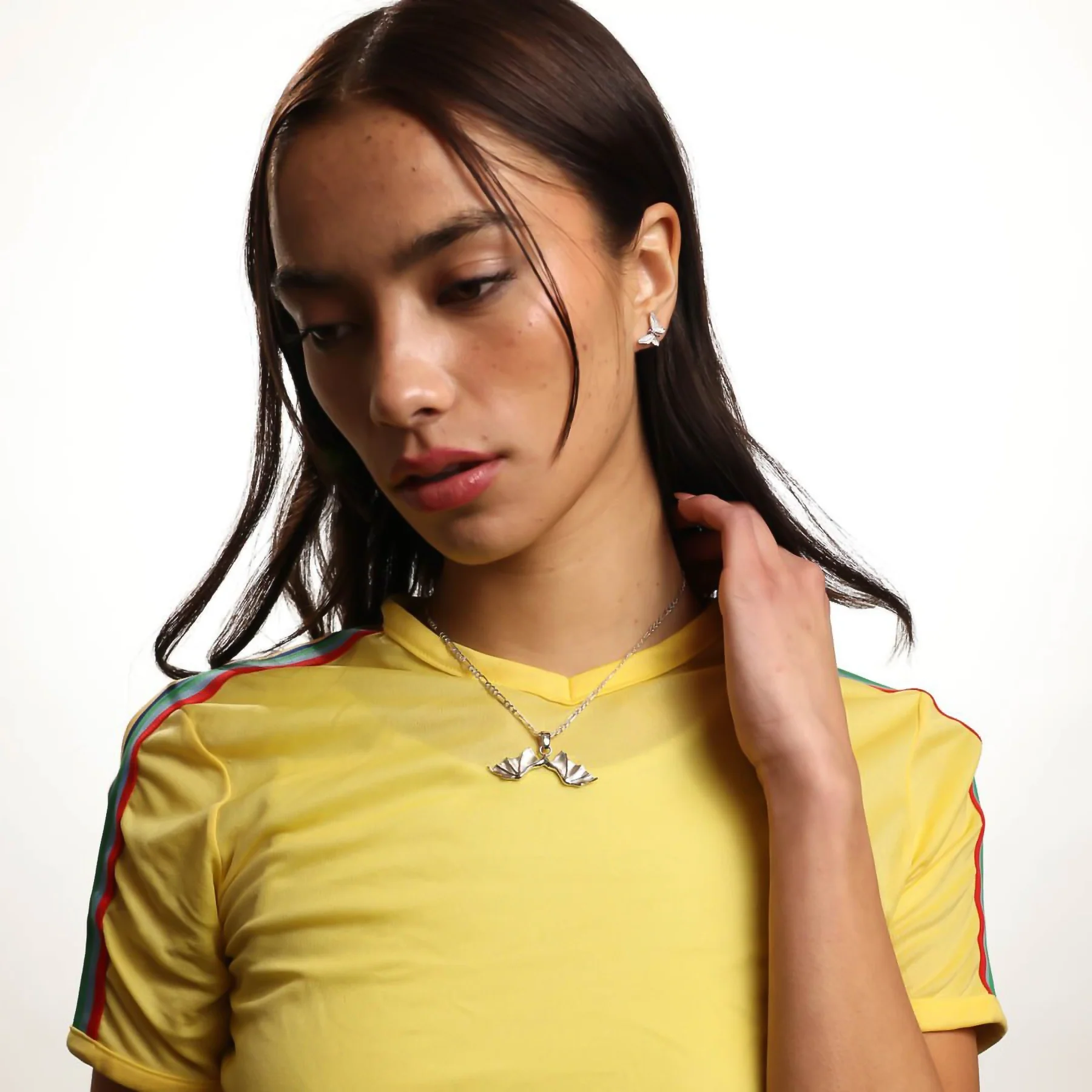 BUTTERFLY EARRING (STUD) - Image 5
