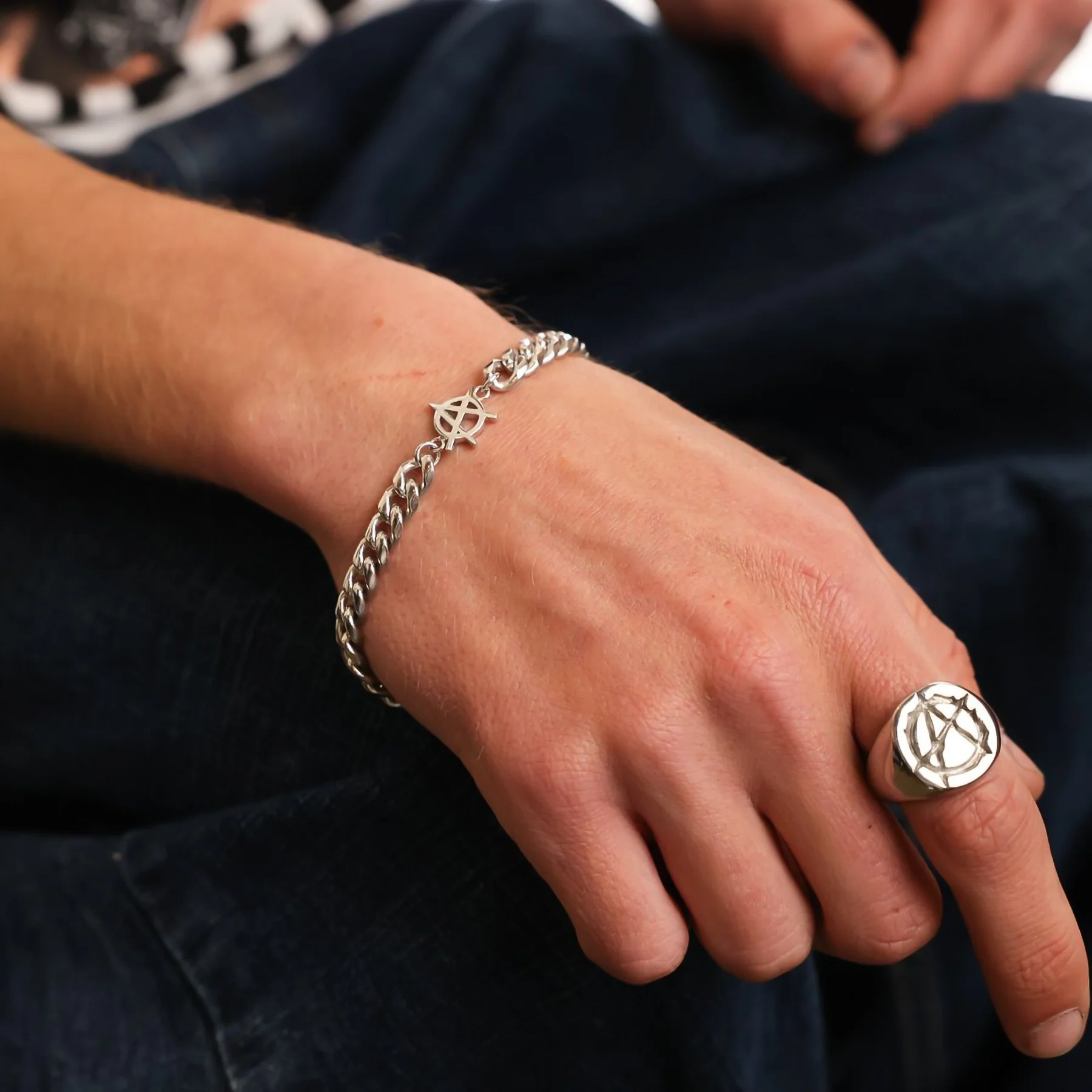 ANARCHY CUBAN BRACELET - Image 3