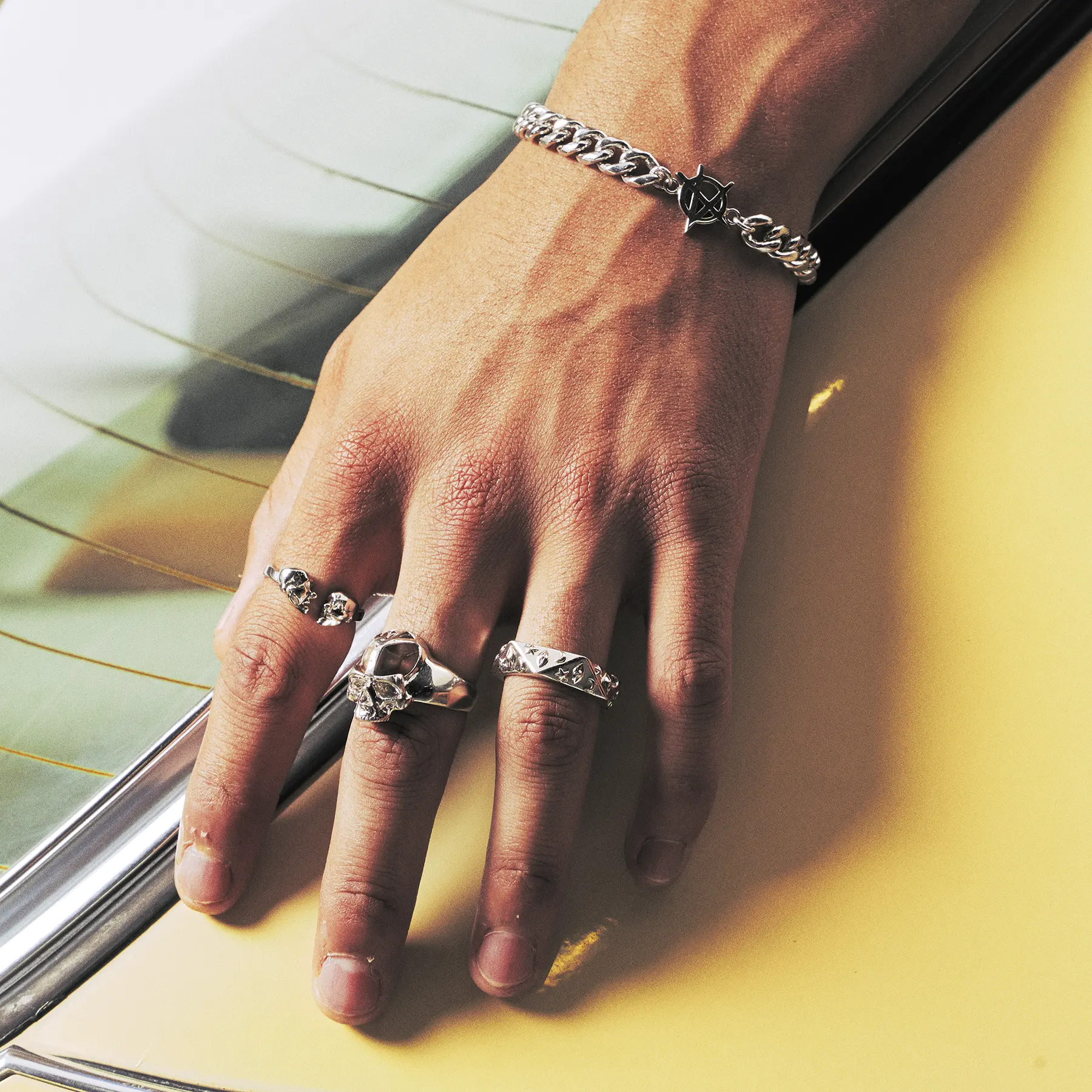 ANARCHY CUBAN BRACELET - Image 5