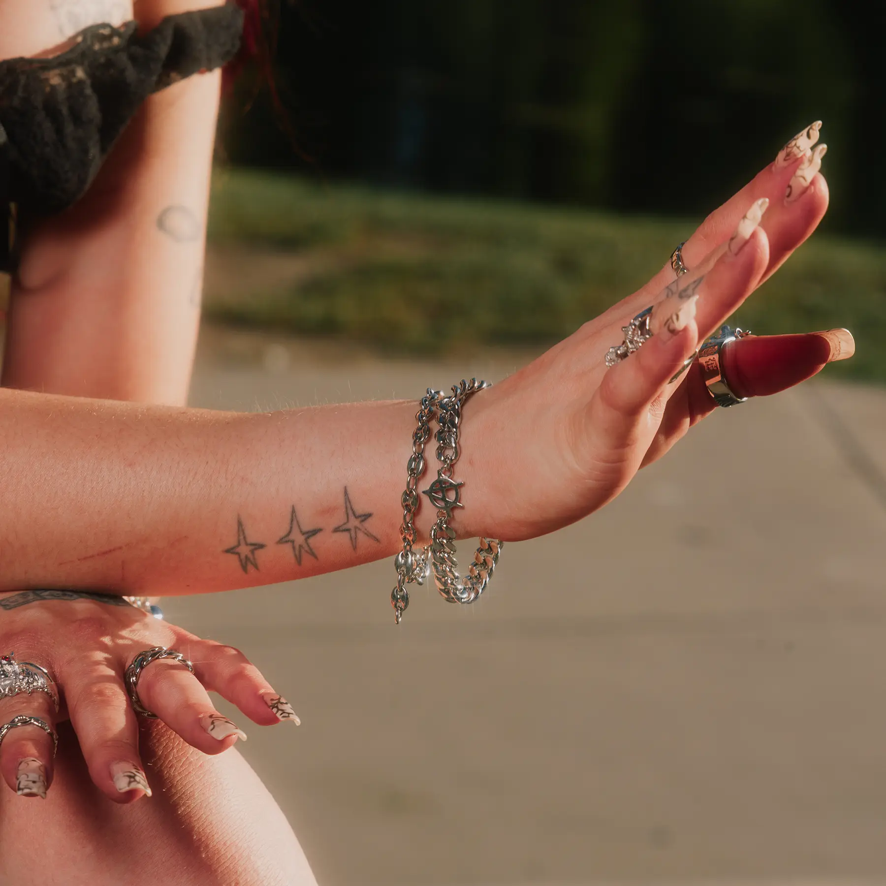 ANARCHY CUBAN BRACELET - Image 6