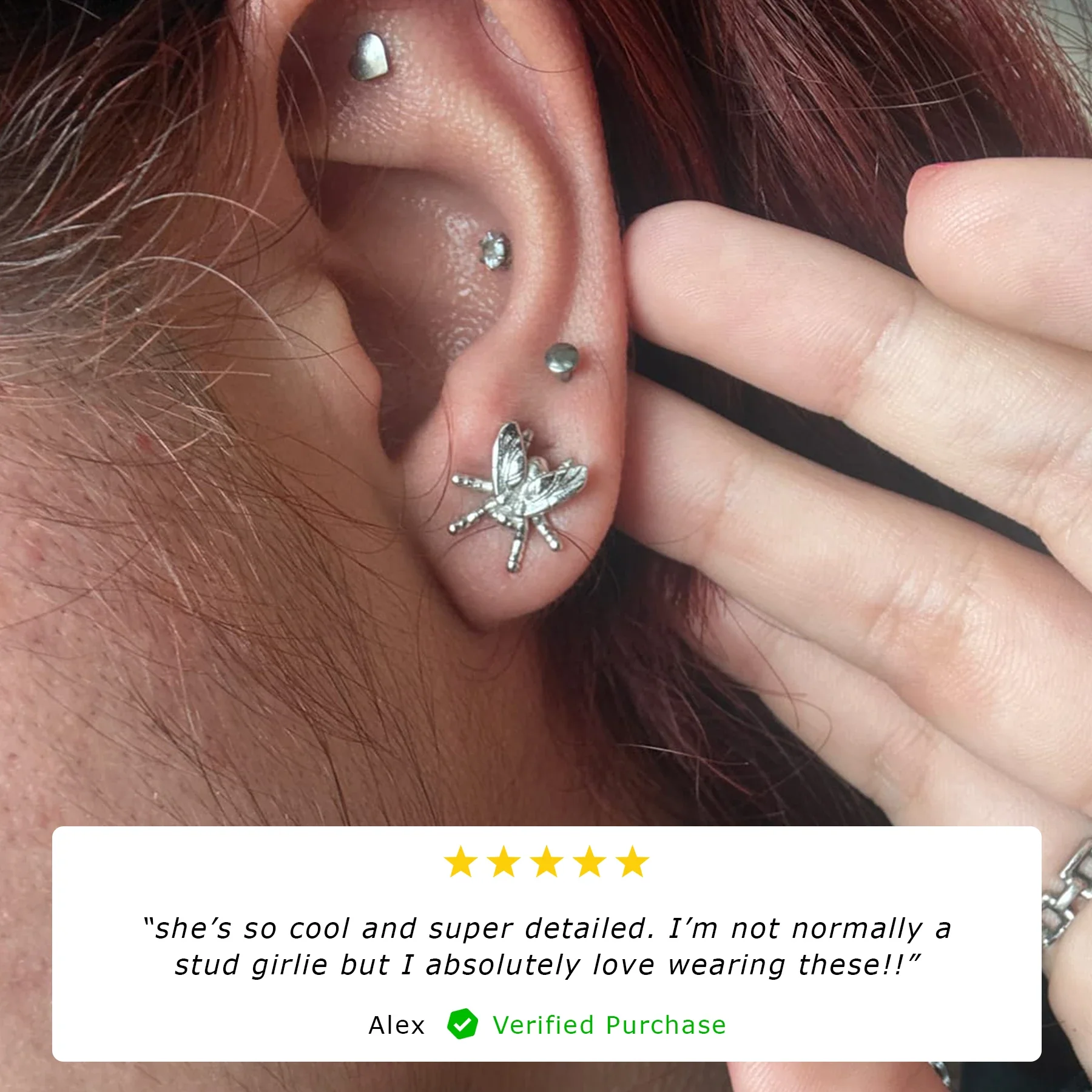 ROTTEN EARRINGS (STUD) - Image 9
