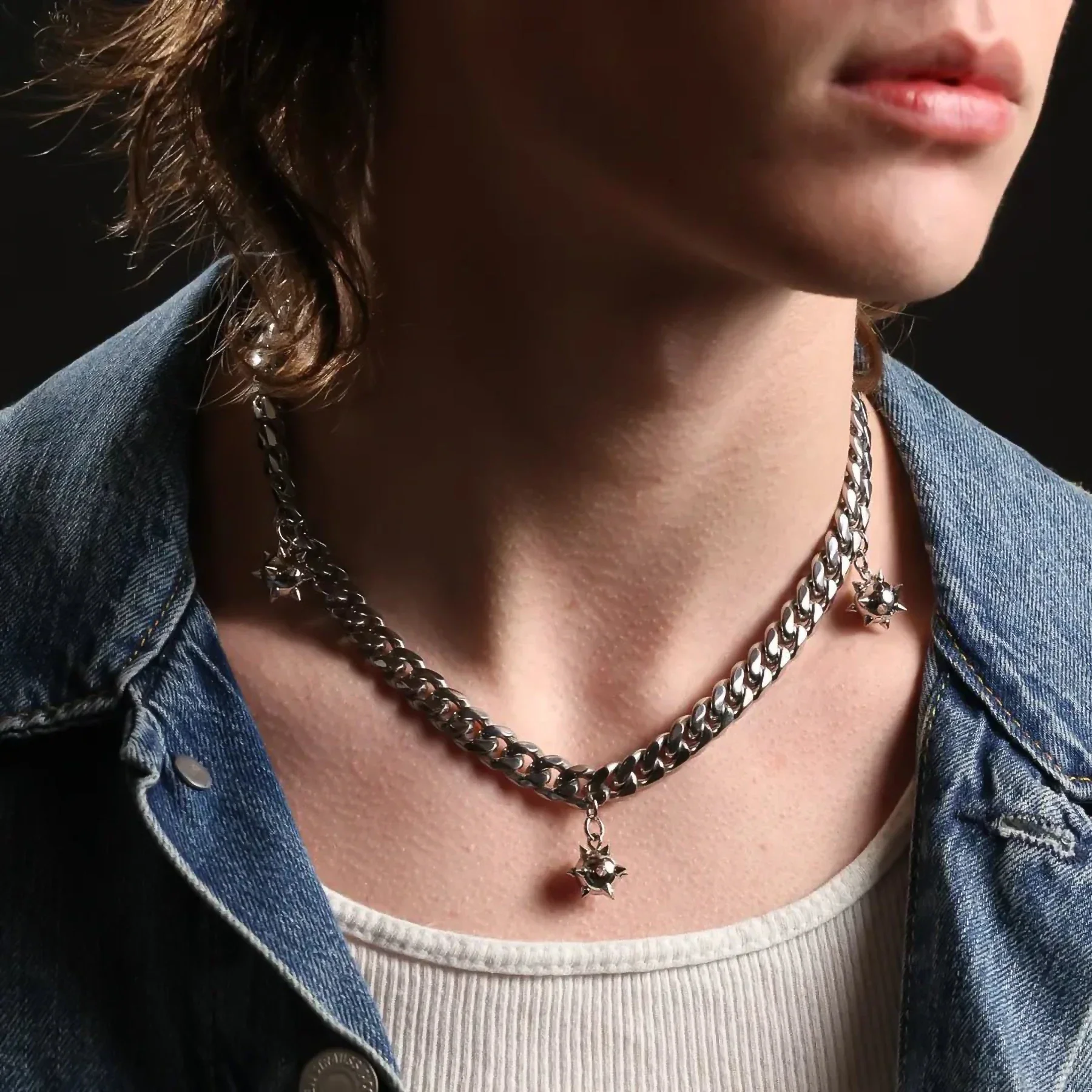 SPIKEBALL CHOKER (ADJUSTABLE) - Image 3