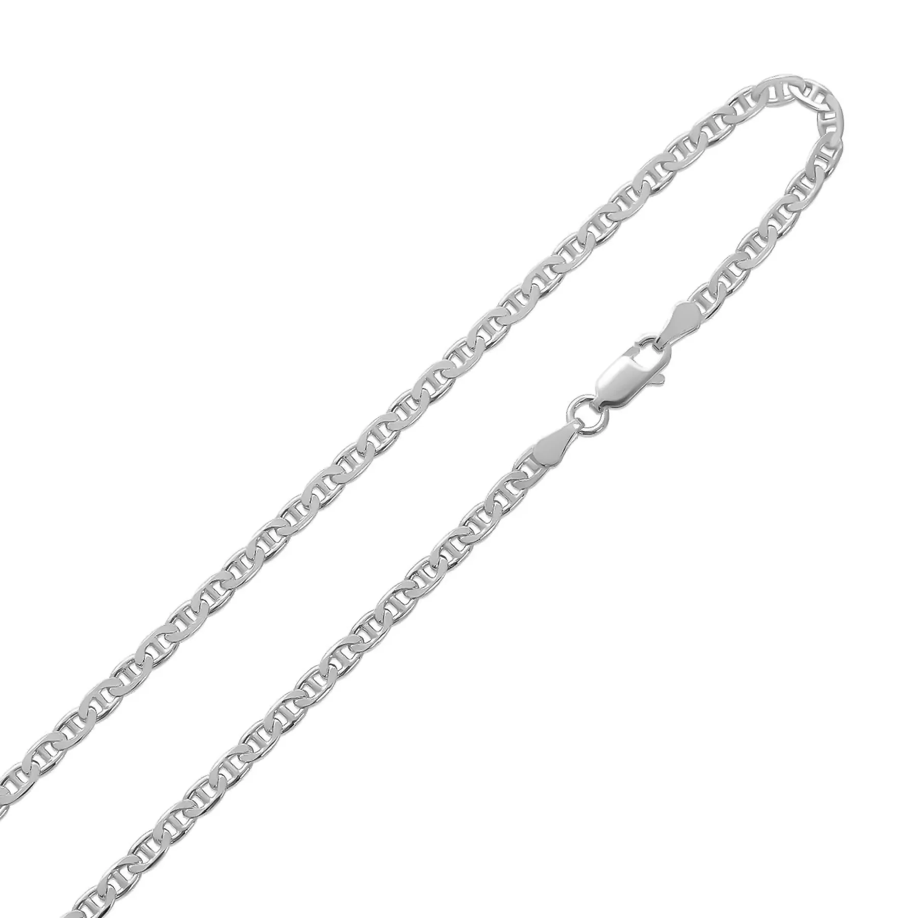 3MM STERLING SILVER MARINER CHAIN - Image 4